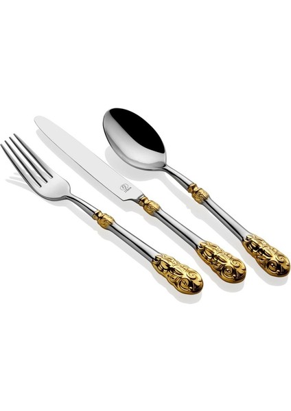 Bohemia Gold 84 Parça Çatal Kaşık Bıçak Seti