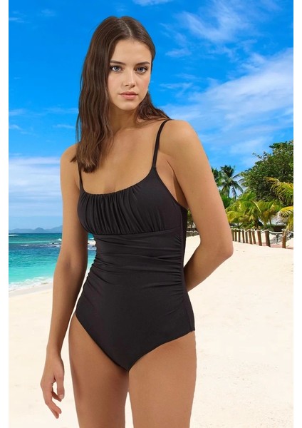 Yüzme Kıyafeti Tasarım Mayo Şık Detaylı Ergonomik Kesim Swimsuit Banyo Su Sporları Için