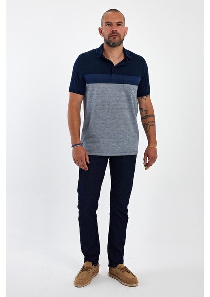 Erkek Polo Yaka Uzun Cepli Kısa Kol Basic Haki Tişört fiyatları