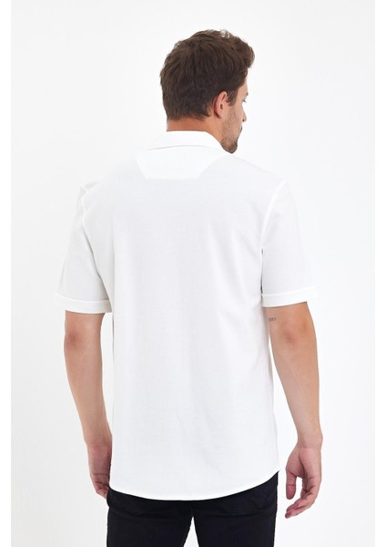 Erkek Polo Yaka Kısa Kollu Düğmeli Bol Bakır Gömlek indirimleri