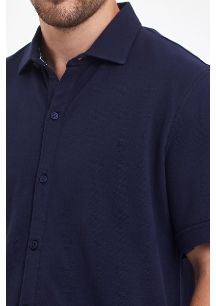 Erkek Polo Yaka Kısa Kollu Düğmeli Bol Bakır Gömlek fiyatları