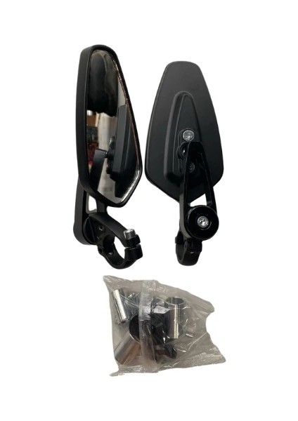 Türkmopet Universal Motosiklet Cnc Ayna Siyah