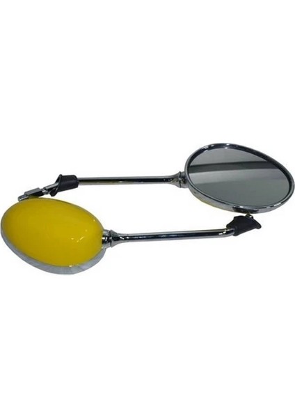 Kuba Brilliant 125-150-50 cc Scooter Ayna Takımı Sarı 10 mm