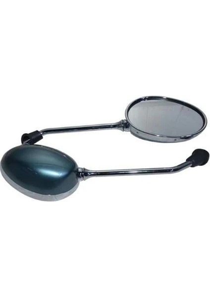 Kuba Brilliant 125-150-50 cc Scooter Ayna Takımı Koyu Yeşil 10 mm