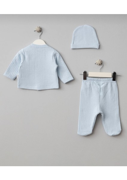 Sevimli Hayvanlar Bebek Tulumu 3' Lü Takım 0-3 / 0-6 Ay modelleri