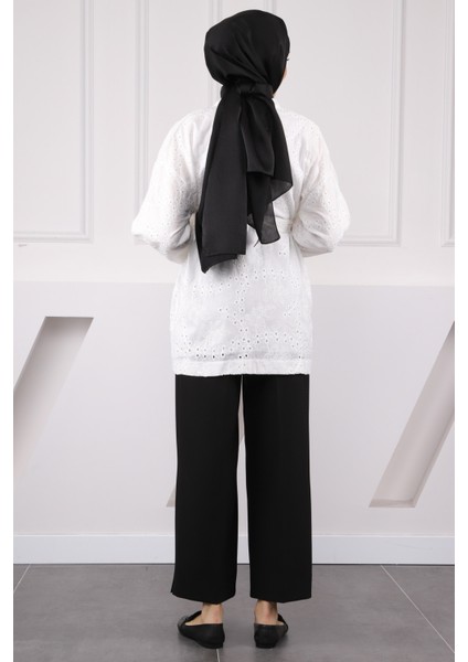 Ekru Bel Kuşaklı Kimono fırsatları