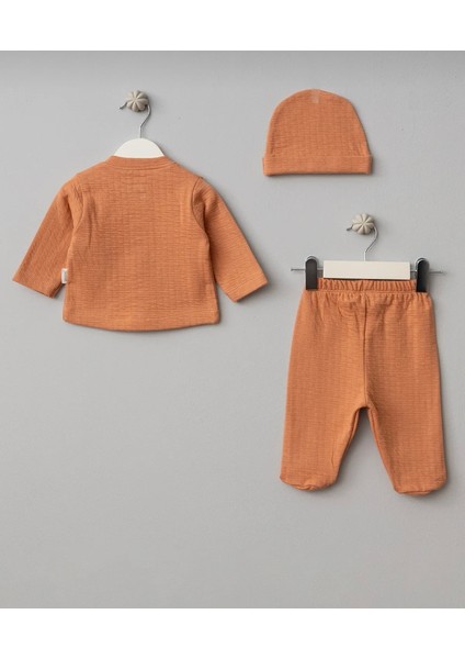 Sevimli Hayvanlar Bebek Tulumu 3' Lü Takım 0-3 / 0-6 Ay modelleri