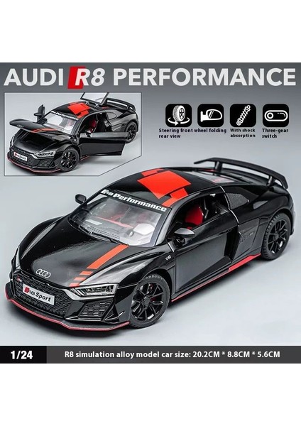 Audi Rs7 Alaşımlı Araba Modeli Ses ve Işıkla Kapıyı Açabilen Oyuncak Araba (Yurt Dışından)