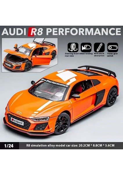 Audi Rs7 Alaşımlı Araba Modeli Ses ve Işıkla Kapıyı Açabilen Oyuncak Araba (Yurt Dışından)