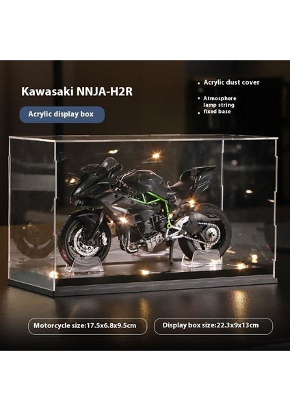 1:12 Alaşımlı Motosiklet Modeli Ses ve Işık Şok Emme Scooter Modeli Koleksiyonluk Süs (Yurt Dışından)