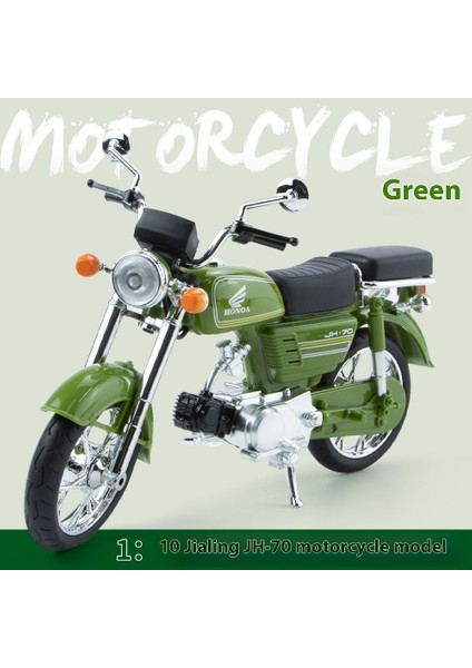 1:12 Alaşımlı Motosiklet Modeli Ses ve Işık Şok Emme Scooter Modeli Koleksiyonluk Süs (Yurt Dışından)