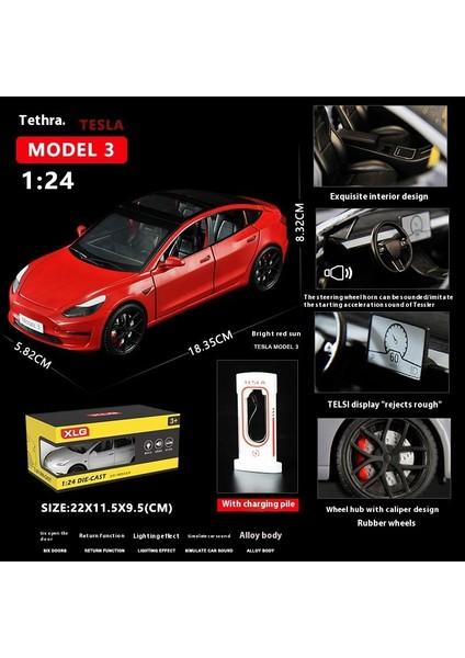 1:24 23CM Alaşım Araba Modeli Simülasyon Spor Araba Oyuncakları Sürücü Kapısı Ses ve Işık Modeli Araba Koleksiyonu Süsleri (Yurt Dışından)