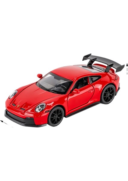 1:32 16CM Alaşım Araba Modeli Spor Araba Sedan Ses ve Işık Bumerang Kapı Açacağı Araba Modeli Koleksiyonluk Süs (Yurt Dışından)