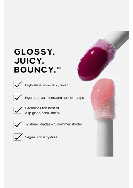 Glossybounce Parlaklık Veren Nemlendirici Dudak Yağı Splash 5ml fırsatları