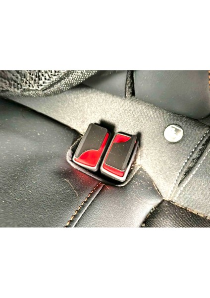 Köpek Evcil Hayvan Rahat Taşımak Için Seyehat Arka Koltuk Toka Tüm Araçlara Uyumlu Plastik 5 Adet