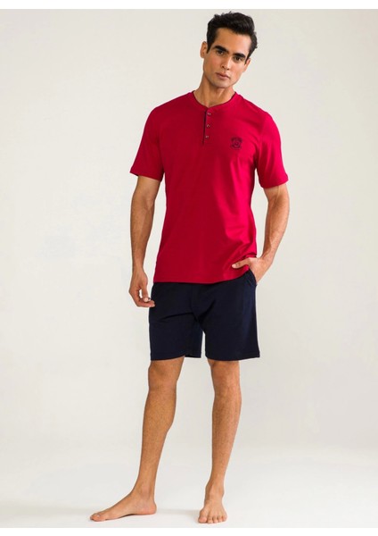 D's Damat 02000 Kısa Kol 3'lü Erkek Pijama Takımı modelleri