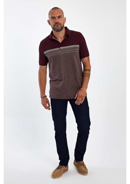 Erkek Basic Polo Yaka Kısa Kol Düz Açık Mavi Tişört fiyatları