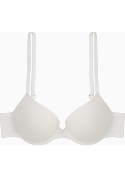 Andes Basic Mikro Kumaş Sütyen-Double Push Up Ekstra Dolgulu BALENLI-2527-BEYAZ