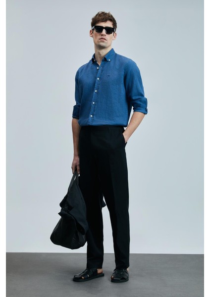 Bert Slim Fit Erkek Chino Pantolon Siyah (111190352) fırsatları
