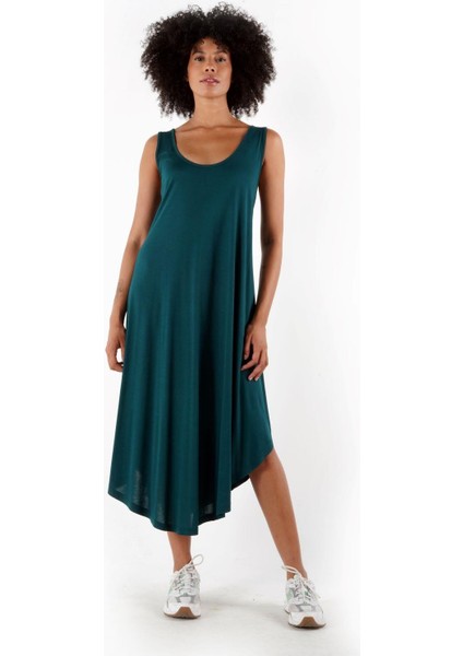 Alexandergardi Asimetrik Kesim Kolsuz Elbise (B23-00114)