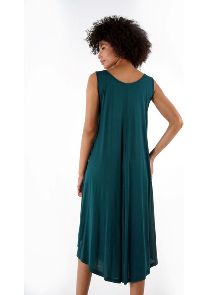 Alexandergardi Asimetrik Kesim Kolsuz Elbise (B23-00114) fırsatları