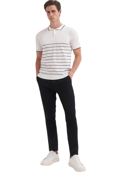 Erkek Regular Fit Polo Yaka Triko Tişört 3012 fiyatları