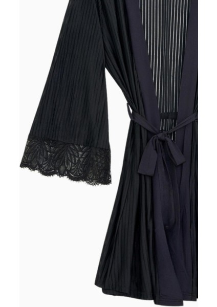 Sabahlık Dantel DETAYLI-2578-SIYAH fiyatları