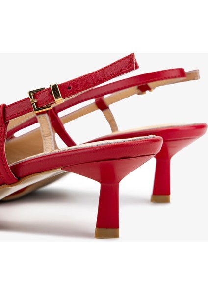 Kadın Kırmızı Topuklu Ayakkabı 1073 051 Bn Ayk Y25 Kırmızı Dr indirimleri