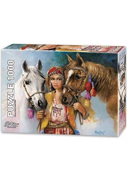 Köylü Kızı, 1000 Parça Puzzle