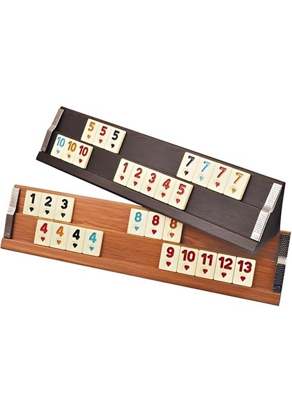 Premıum Ahşap Okey Takımı (Açık Renk)