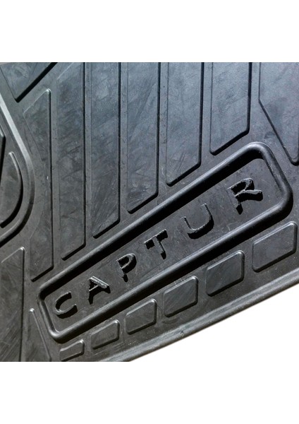 Captur 2013-2019 Uyumlu Kauçuk Paspas Takımı | Kaymaz Tabanlı modelleri