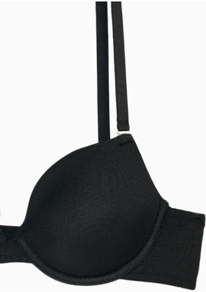Alba - T shirt Bra Desteksiz Maksimum Kavrama ve Kusursuz Form - Tak Çıkar Askılı - Siyah - 2535 fiyatları