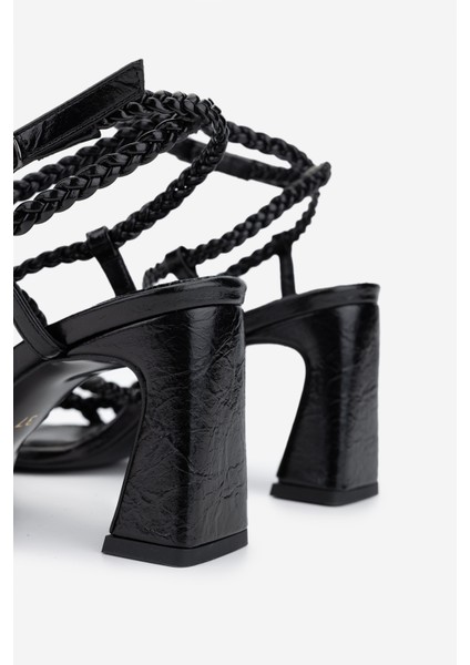 Kadın Vegan Siyah Topuklu Ayakkabı 1073 620 Bn Ayk Y25 Sıyah fırsatları