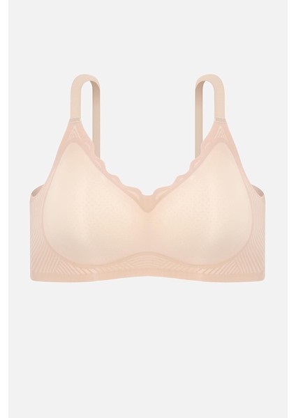 Ghost Dikişsiz Sütyen - Desteksiz - 2807 - Pudra