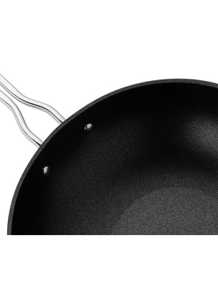 Titanium Siyah 28 Cm Wok Tava
