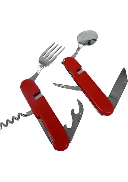 Kişiye Özel Kırmızı Çatal Kaşık B 11 cm fiyatları