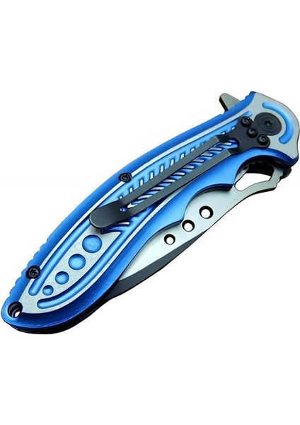 Kişiye Özel Lanmark Çakı Mavi T60B-20 cm