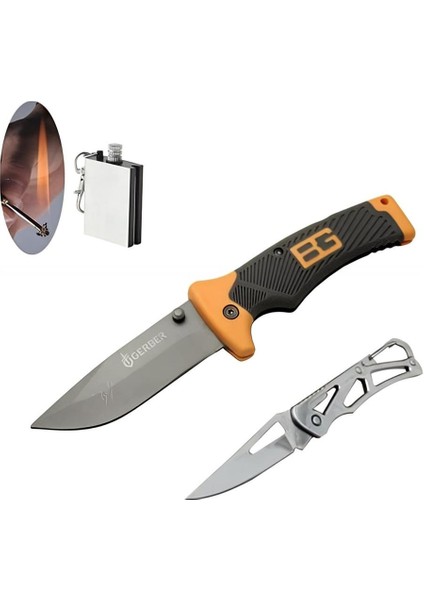 Gerber Serisi 113 21 cm Grylls Çakı Seti SLN257