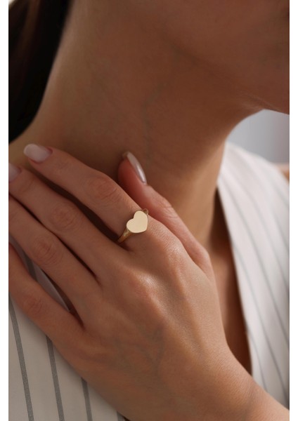 14 Ayar Kalpli Altın Yüzük modelleri