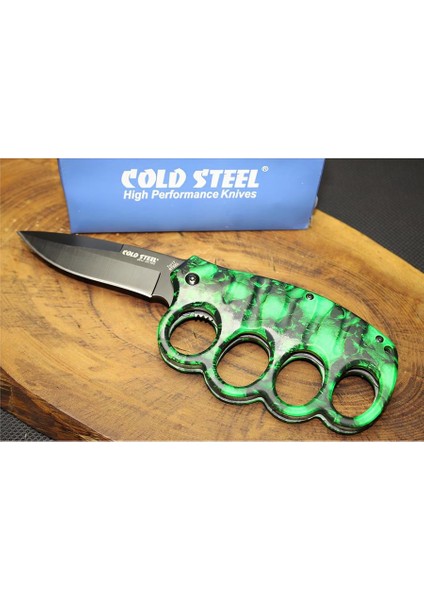 Cold Steel 20 cm Yeşil Efsane Möştalı Çakı