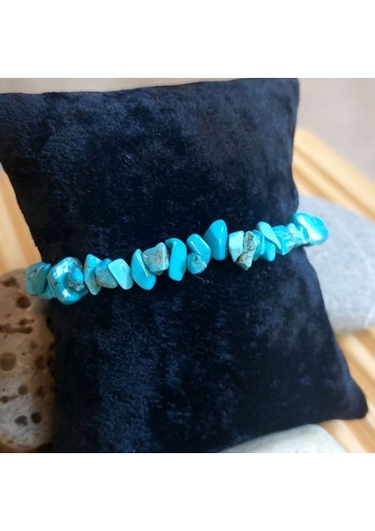 1330 El Yapımı Turkuaz Doğal Taş Kadın Bileklik fiyatları