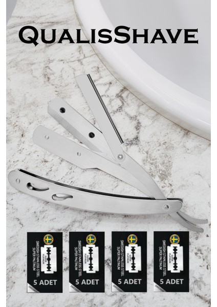 U3 Full Metal Ustura + 20 Adet Platinum Yaprak Jilet