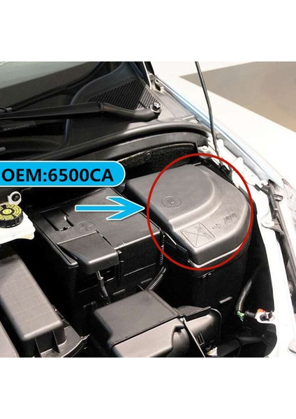 Peugeot 3008 307 308 408 5008 Rcz Partner B9 Citroen C4 Ds5 Sega Kontrol Standı ve Sigorta Kutusu Üst Kapağı 6500CA (Yurt Dışından)
