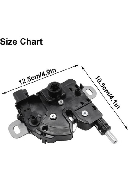 Araba Kaputu Kaput Açma Kilidi Tamir Takımı 2 Anahtarlı Mandal 4M5AA16B970 Ford Focus Mk2 2004-2012 1355231 4895285 (Yurt Dışından)