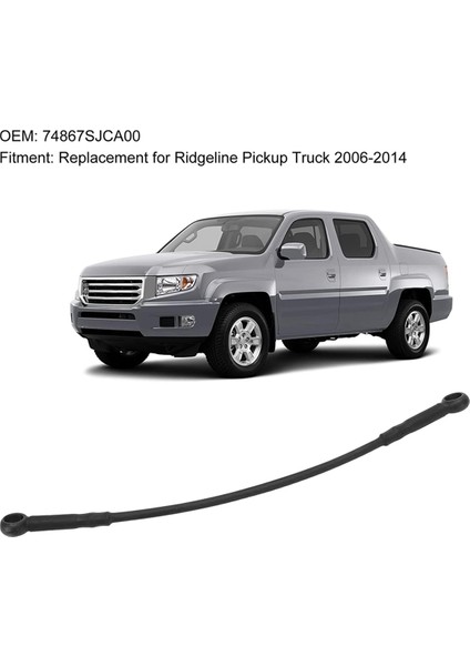 74867SJCA00 Honda Ridgeline Pickup Kamyonet 2006-2014 Araba Aksesuarları Için Cıvatalı Rondelalı Araba Arka Bagaj Kapağı Kablosu (Yurt Dışından)