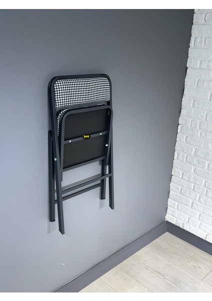 Hey Katlanır Mutfak Sandalyesi Yemek Balkon Bahçe Otel Kafe Katlanır Sandalyesi Kazayağı indirimleri