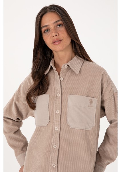 Kadın Taş Gömlek Desenli 50290001-VR049 fiyatları