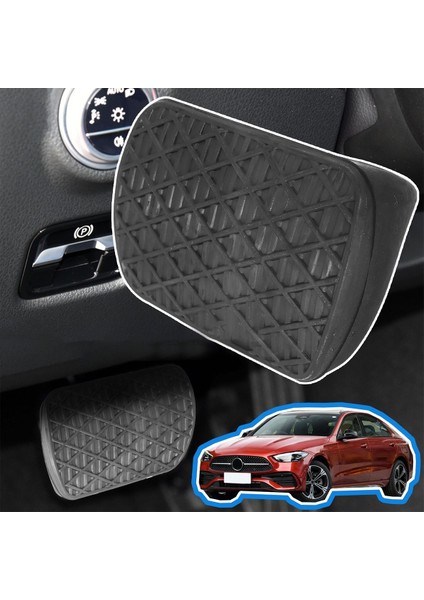 1 Adet Otomobil Fren Pedalı Kauçuk Debriyaj Pedalı Pedal Kılıfı Mercedes-Benz Egs Sl ml Gl C Cls Sınıfı A1232910082 (Yurt Dışından)