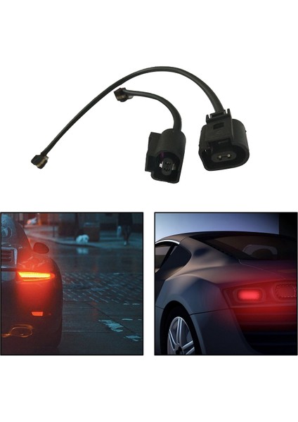 2 Çift Ön + Arka Fren Balatası Sensörü 95861236500 95861236550 Touareg 7p5 7p6 -Porsche Cayenne 92A -Panamera 970 Için (Yurt Dışından)
