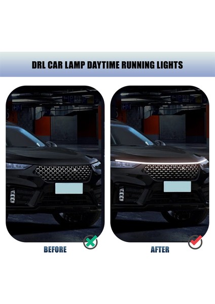 2 x 20W Gündüz Farları Otomatik Drl LED Sürüş Işıkları 10 Cob LED Araba Ampul 200LM Dc 12V (Beyaz Işık) (Yurt Dışından)